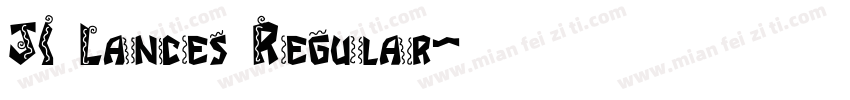 JI Lances Regular字体转换